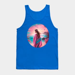 Dreamy beach sunrise Tank Top